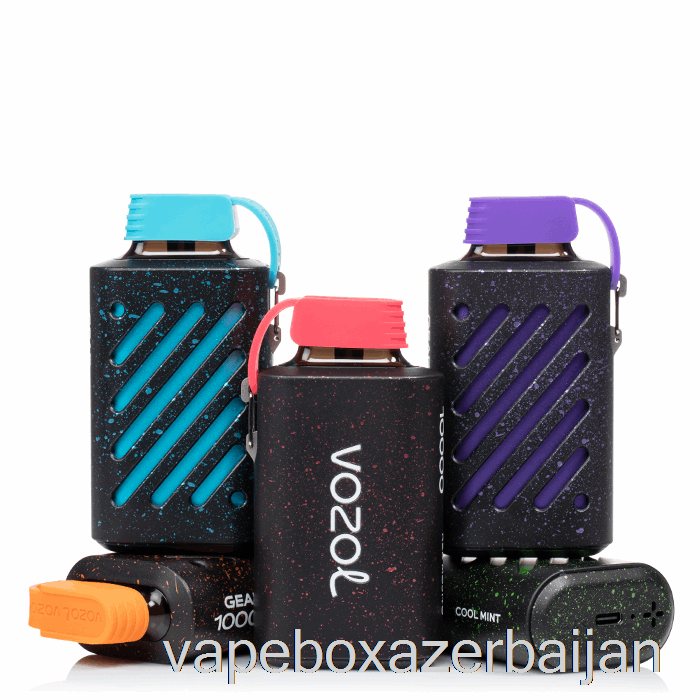 Vape Box Azerbaijan VOZOL Gear 10000 Disposable Blue Razz Ice